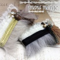 【mou neige ムーネージュ】ファーとタッセルのスリーピン【11098】