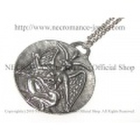 【ネクロマンス NECROMANCE】 シルバーサタンネックレス Silver Satan Necklace 悪魔