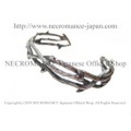 【ネクロマンス NECROMANCE】 シルバーローズヴァインブレスレット Silver Rose Vine Bracelet 薔薇 蔓 蔦 バングル