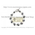 【ネクロマンス NECROMANCE】 フローズンクリスタル スカルブレスレット Frozen Crystal Skull Bracelet 氷結 水晶 骸骨