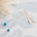 【送料無料】 K18 Le ciel turquoise american pierce （ル・シエルターコイズアメリカンピアス）