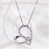 【送料無料】ジェムケリーK14ホワイトゴールドダイヤモンドネックレス