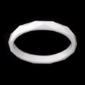 【送料無料】セラミックリング カラー：ホワイト　指輪 カットリング　軽い　7号　9号　11号　13号　15号　17号　19号　21号