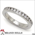 指輪 Pt900 エタニティリング ダイヤモンド0.70ct 10号 総重量5.0g 極美品 [120715]