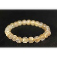 ★お買い得★ルチルクォーツ・ブレスレット　（7ミリ玉）5300円