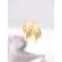 ねじりフープピアス(全2カラー)