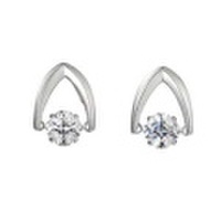 クロスフォーニューヨーク Dancing Stoneシリーズ（ダンシングストーン） Good Future ピアス NYE-113