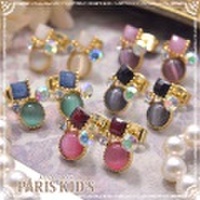 グランツ ビジュー デザイン ピアス パリスキッズ本店 原宿 pariskid’s 公式 通販 安い josim