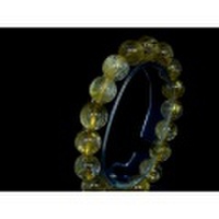 ゴールドルチルクォーツブレスレット 【4Ａ/珠径12ｍｍ】