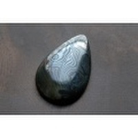 サイロメレーン【2】天然石ルース・カボション（29×19mm）