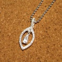 シルバー925 CZペンダントトップ5-570