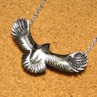 シルバー925 イーグルペンダントトップ 5-497