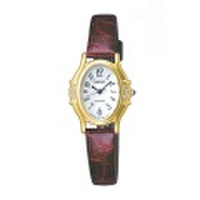 セイコー 女性用 腕時計 SWDX176 革バンド 電池時計 SEIKO エクセリーヌ EXCELINE　名入れ刻印対応、有料　送料無料　取り寄せ品