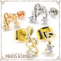 タイニー音符 アシンメトリー ピアス パリスキッズ本店 原宿 pariskid’s 公式 通販 安い colpo josim