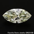 ダイヤモンドルース（裸石） 1.007ct M SI-2 マーキース 中央宝石鑑定書 （STRONG BLUE)(271686)