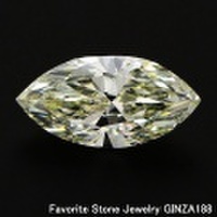 ダイヤモンドルース（裸石） 1.007ct M SI-2 マーキース 中央宝石鑑定書 （STRONG BLUE)(271686)