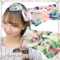 ハワイアン プリント リボン ヘアバンド hrtrd colpo