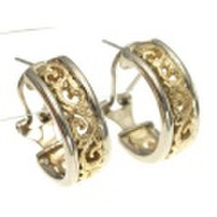 ハワイアンジュエリー / すかしスクロールピアス