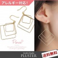 ピアス 金属アレルギー フックピアス フック ピアス アレルギーフリー ニッケルフリー ゴールド