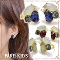 プレシャス ダーク ビジュー イヤリング パリスキッズ本店 原宿 pariskid’s 公式 通販 安い josim