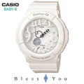ベビーG カシオ レディース ウォッチ　「Neon Dial Series」ネオンダイアルシリーズ　ホワイト　BGA-131-7BJF 13,5
