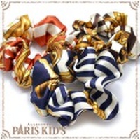 マリンスカーフ柄 シュシュ パリスキッズ本店 原宿 pariskid’s 公式 通販 安い hrtrd colpo