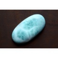 ラリマー　【3】天然石ルース・カボション（41×22mm）