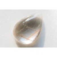 ルチルクォーツ【2】天然石ルース・カボション（34.5×23.5mm）