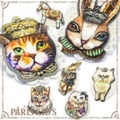 レトロ アニマル デザイン ブローチ パリスキッズ本店 原宿 ねこ pariskid’s 公式 通販 安い hrtrd ymgir colpo