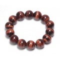 限定!レッドタイガーアイAAAの約14mmブレスレット 【天然石・パワーストーン】