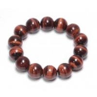 限定!レッドタイガーアイAAAの約14mmブレスレット 【天然石・パワーストーン】
