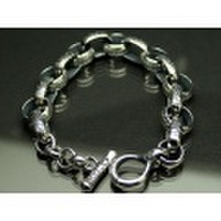 桜 シルバーブレスレット/21cm