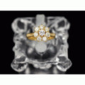 新着【K18YG イエローゴールド】指輪 リング ダイヤモンド0.763ｃｔ 8号 3.9ｇ レディース 3873-0