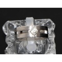 新着価格破壊【K18WG ホワイトゴールド】指輪 リング ダイヤモンド0.39ct 18号 12.3g メンズ 3784-0