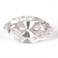 天然ピンクダイヤモンド ルース 0.218ct, Light Pink, SI-2, 【タイプ2-a型のレア・ピンク・ダイヤモンド】【ガーネットの結晶入り】 【 中央宝石研究所 】