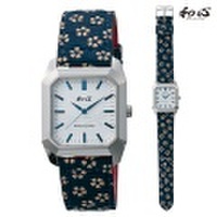 和心 わこころ 宇陀印傳 革バンド WA-002M-J 日本製にこだわった腕時計 男性用 時計 電池式　送料無料　名入れ刻印対応、有料　取り寄せ品