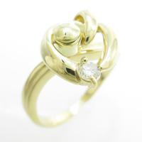 K18YG ダイヤモンドリング