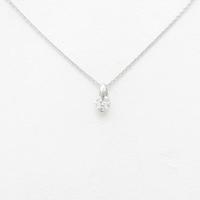 K18WG ダイヤモンドネックレス