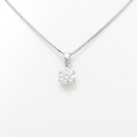 プラチナダイヤモンドネックレス 0．438ct・D・SI1・EXCELLENT