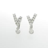 18KWG／K14WG ダイヤモンドイヤリング