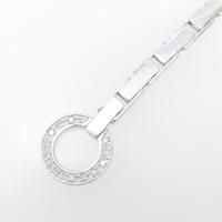 K18WG ダイヤモンドブレスレット