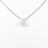 【リメイク】プラチナダイヤモンドネックレス 0．334ct・E・VS2・EXCELLENT