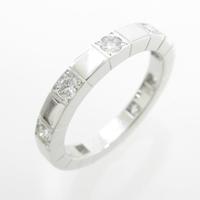 カルティエ ラニエール ハーフダイヤ リング