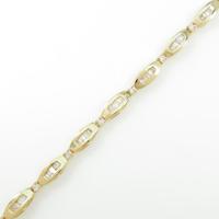 K18YG ダイヤモンドブレスレット