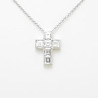 PT クロス ダイヤモンドネックレス