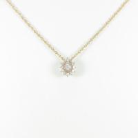 アガット ダイヤモンドネックレス