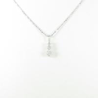 K18WG ダイヤモンドネックレス10％引き