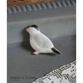 【po-to-bo】文鳥のブローチ