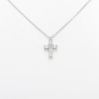 ヴァンドーム クロス ダイヤモンドネックレス