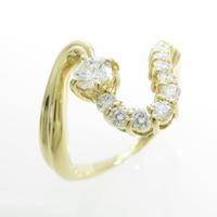 K18YG ダイヤモンドリング